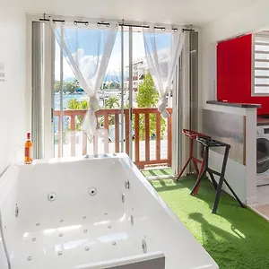  Appartement Ebt Housse, Appartement, Jacuzzi Vue Mer, 10 Min Aéroport Et Port Guadeloupe